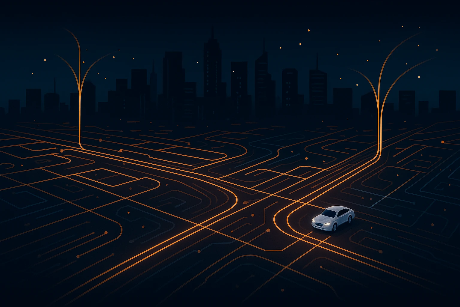 Connected transportation network